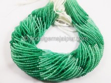 Green Onyx Shaded Micro Cut Round Beads